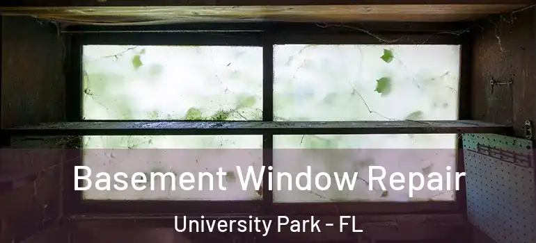  Basement Window Repair University Park - FL