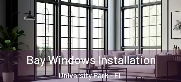 Bay Windows Installation University Park - FL