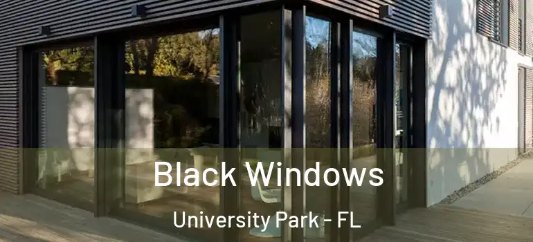  Black Windows University Park - FL