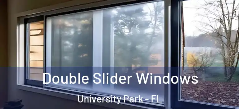  Double Slider Windows University Park - FL