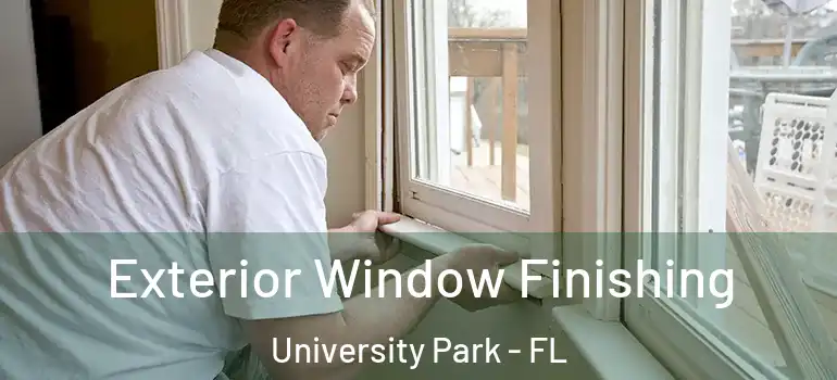  Exterior Window Finishing University Park - FL