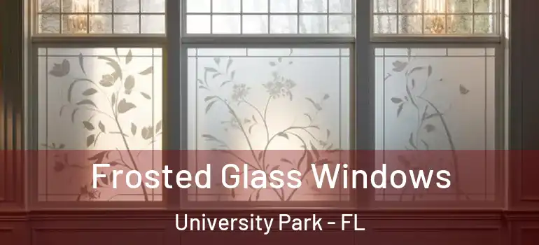  Frosted Glass Windows University Park - FL