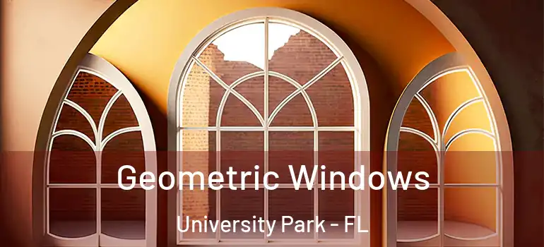  Geometric Windows University Park - FL