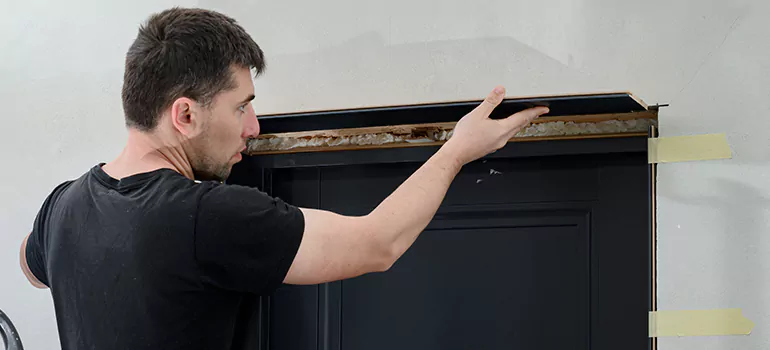 Wood Door Hole Repair in University Park, FL