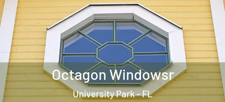  Octagon Windowsr University Park - FL
