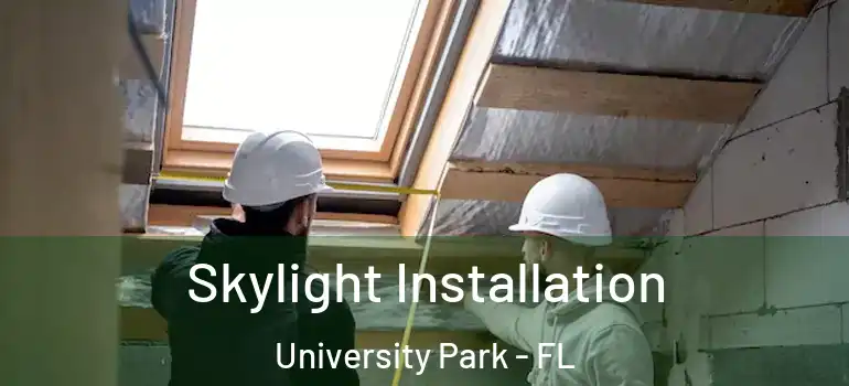  Skylight Installation University Park - FL