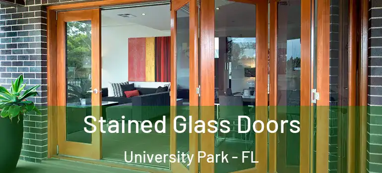  Stained Glass Doors University Park - FL