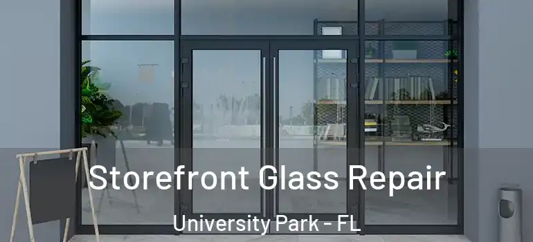  Storefront Glass Repair University Park - FL