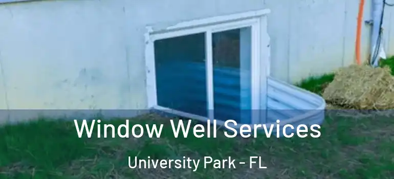  Window Well Services University Park - FL